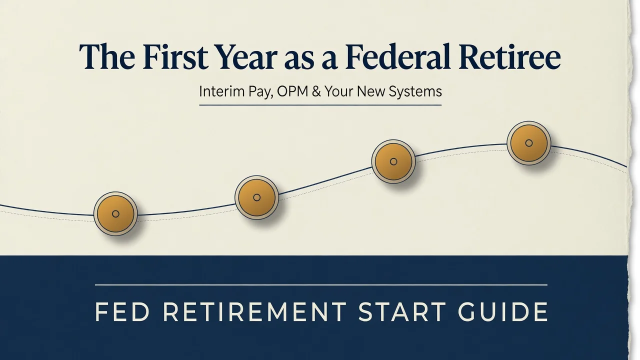 Federal Retiree First-Year Toolkit — OPM, Interim Pay & New Systems