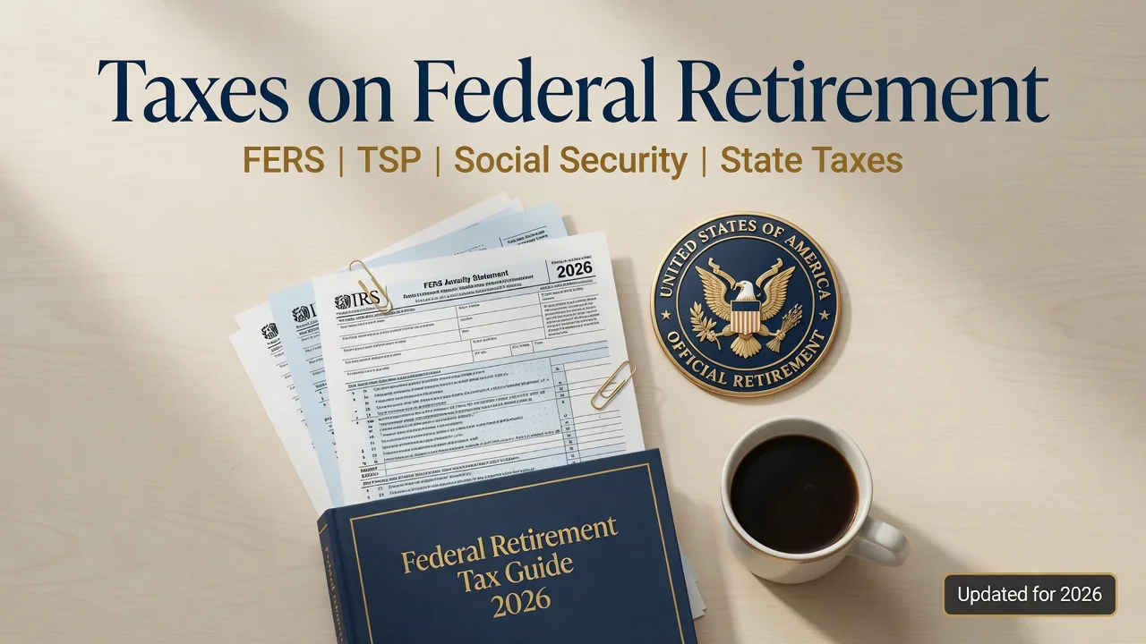 Federal Retirement Tax Toolkit — FERS, TSP & State Tax Navigator