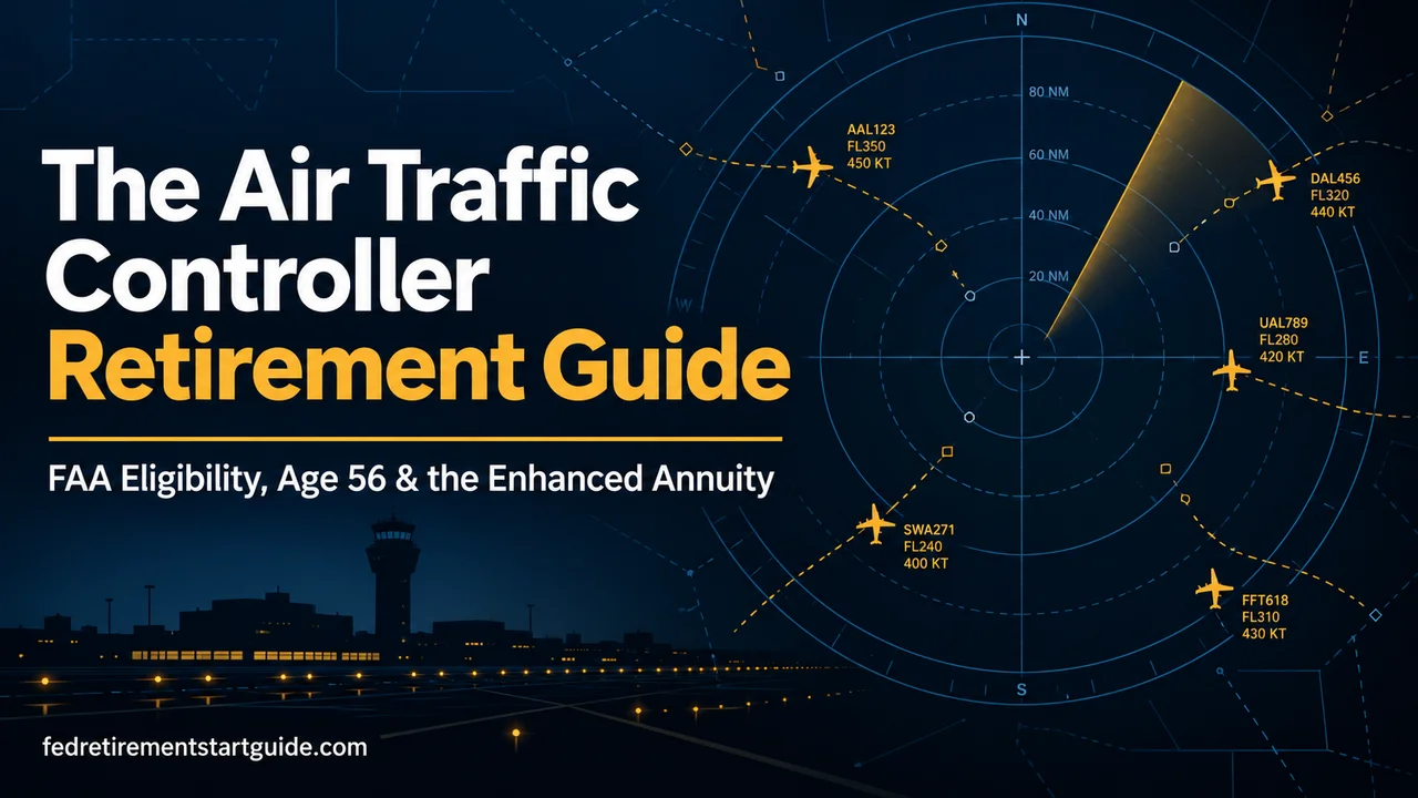 Air Traffic Controller Retirement Guide — Age 56 & Enhanced Annuity
