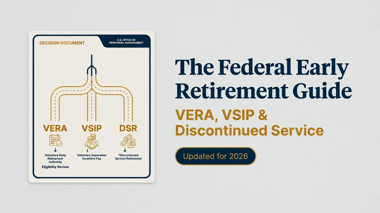 Federal Early Retirement Guide — VERA, VSIP & Discontinued Service