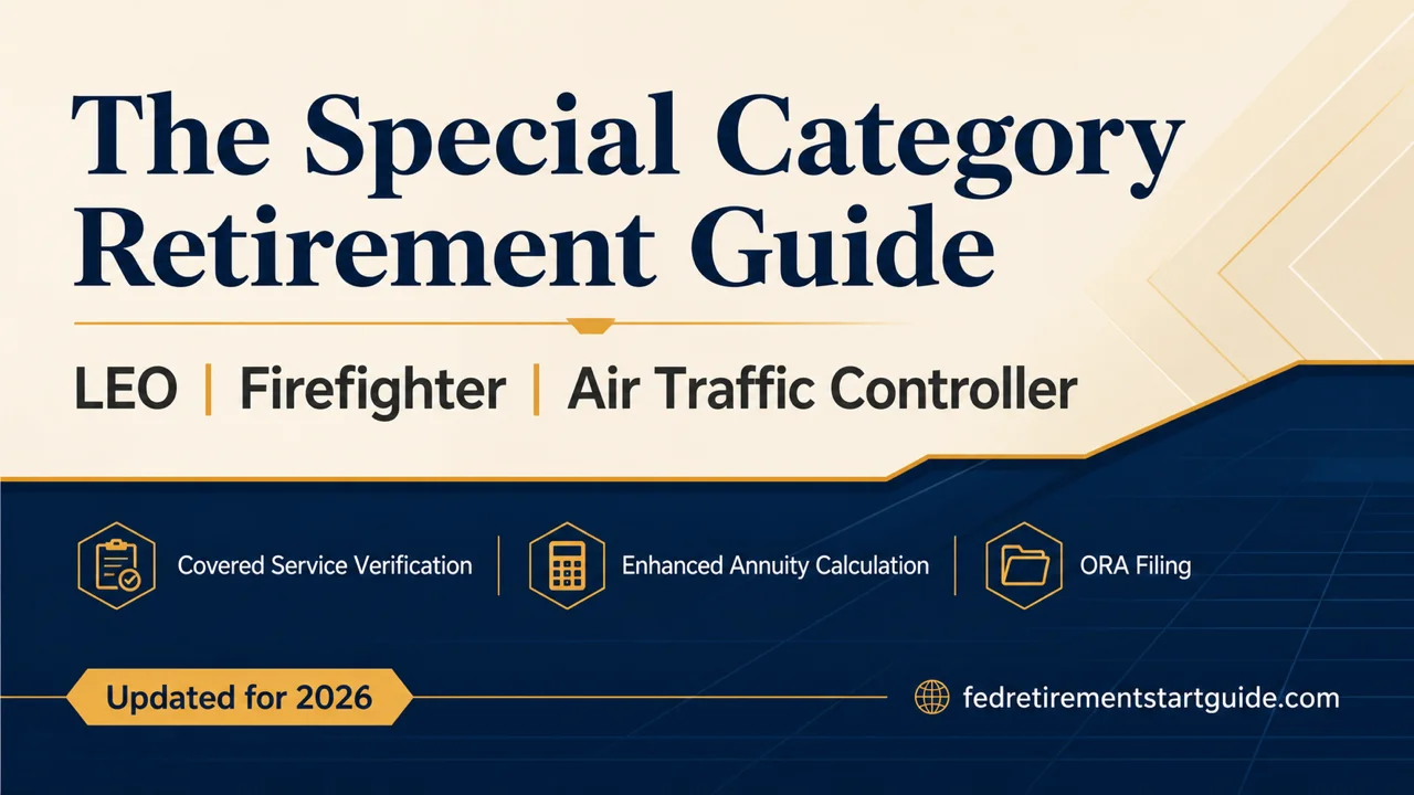 Special Category Retirement Guide — LEO, Firefighter & ATC